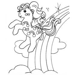Раскраска: Маленький пони (мультфильмы) #41881 - Бесплатные раскраски для печати
