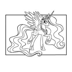Раскраска: Маленький пони (мультфильмы) #41885 - Бесплатные раскраски для печати