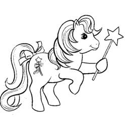 Раскраска: Маленький пони (мультфильмы) #41886 - Бесплатные раскраски для печати