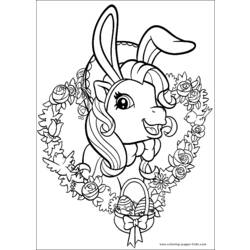 Раскраска: Маленький пони (мультфильмы) #41890 - Бесплатные раскраски для печати
