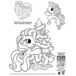 Раскраска: Маленький пони (мультфильмы) #41926 - Бесплатные раскраски для печати