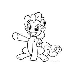 Раскраска: Маленький пони (мультфильмы) #41928 - Бесплатные раскраски для печати
