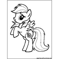 Раскраска: Маленький пони (мультфильмы) #41936 - Раскраски для печати