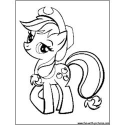Раскраска: Маленький пони (мультфильмы) #41938 - Раскраски для печати