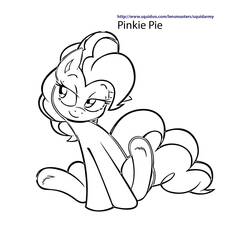 Раскраска: Маленький пони (мультфильмы) #41947 - Бесплатные раскраски для печати