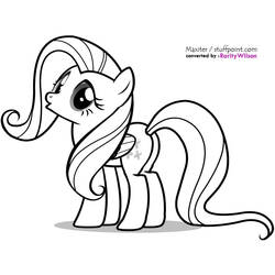 Раскраска: Маленький пони (мультфильмы) #41948 - Раскраски для печати