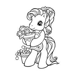 Раскраска: Маленький пони (мультфильмы) #41950 - Бесплатные раскраски для печати