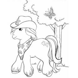 Раскраска: Маленький пони (мультфильмы) #41951 - Бесплатные раскраски для печати