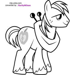 Раскраска: Маленький пони (мультфильмы) #41959 - Бесплатные раскраски для печати