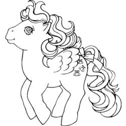 Раскраска: Маленький пони (мультфильмы) #41981 - Бесплатные раскраски для печати