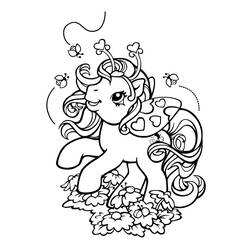 Раскраска: Маленький пони (мультфильмы) #41990 - Бесплатные раскраски для печати