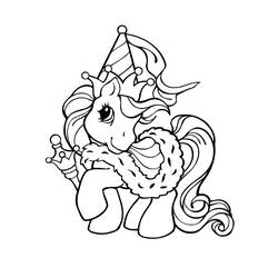 Раскраска: Маленький пони (мультфильмы) #41996 - Бесплатные раскраски для печати