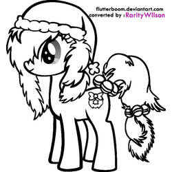 Раскраска: Маленький пони (мультфильмы) #42002 - Бесплатные раскраски для печати