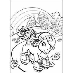 Раскраска: Маленький пони (мультфильмы) #42031 - Бесплатные раскраски для печати