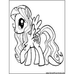 Раскраска: Маленький пони (мультфильмы) #42036 - Бесплатные раскраски для печати