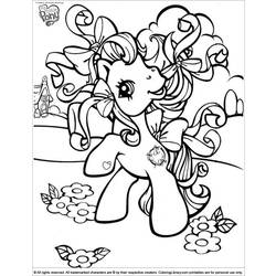 Раскраска: Маленький пони (мультфильмы) #42037 - Бесплатные раскраски для печати