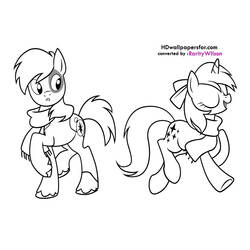 Раскраска: Маленький пони (мультфильмы) #42039 - Бесплатные раскраски для печати