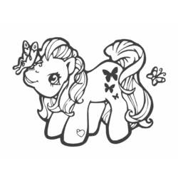 Раскраска: Маленький пони (мультфильмы) #42061 - Бесплатные раскраски для печати