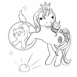 Раскраска: Маленький пони (мультфильмы) #42070 - Бесплатные раскраски для печати