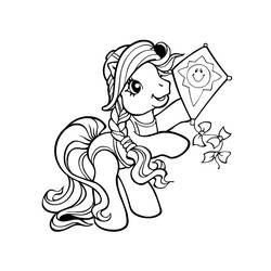 Раскраска: Маленький пони (мультфильмы) #42079 - Бесплатные раскраски для печати