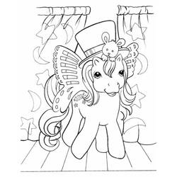 Раскраска: Маленький пони (мультфильмы) #42082 - Бесплатные раскраски для печати