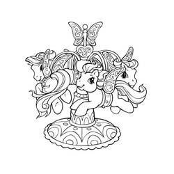 Раскраска: Маленький пони (мультфильмы) #42111 - Бесплатные раскраски для печати