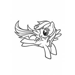 Раскраска: Маленький пони (мультфильмы) #42115 - Бесплатные раскраски для печати
