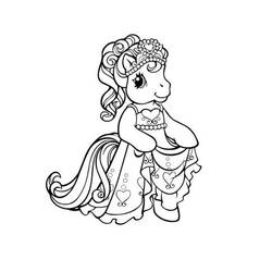 Раскраска: Маленький пони (мультфильмы) #42121 - Бесплатные раскраски для печати