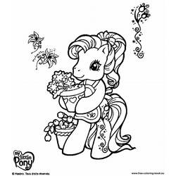 Раскраска: Маленький пони (мультфильмы) #42131 - Бесплатные раскраски для печати
