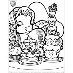 Раскраска: Маленький пони (мультфильмы) #42133 - Бесплатные раскраски для печати