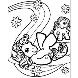 Раскраска: Маленький пони (мультфильмы) #42140 - Бесплатные раскраски для печати