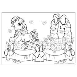 Раскраска: Маленький пони (мультфильмы) #42152 - Бесплатные раскраски для печати