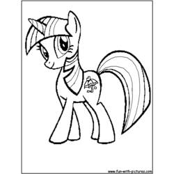 Раскраска: Маленький пони (мультфильмы) #42160 - Бесплатные раскраски для печати