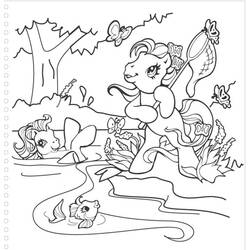 Раскраска: Маленький пони (мультфильмы) #42163 - Бесплатные раскраски для печати