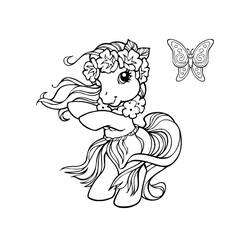 Раскраска: Маленький пони (мультфильмы) #42223 - Бесплатные раскраски для печати