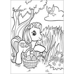 Раскраска: Маленький пони (мультфильмы) #42229 - Бесплатные раскраски для печати