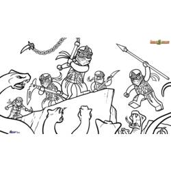 Раскраска: Ninjago (мультфильмы) #23991 - Раскраски для печати