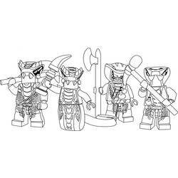 Раскраска: Ninjago (мультфильмы) #24002 - Раскраски для печати