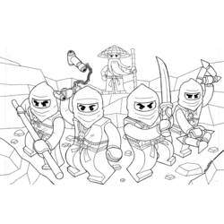 Раскраска: Ninjago (мультфильмы) #24029 - Раскраски для печати
