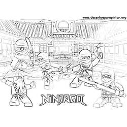 Раскраска: Ninjago (мультфильмы) #24038 - Раскраски для печати