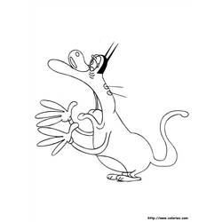 Раскраска: Огги и Каффардс (мультфильмы) #37879 - Бесплатные раскраски для печати