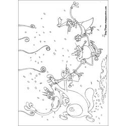 Раскраска: Огги и Каффардс (мультфильмы) #37888 - Бесплатные раскраски для печати