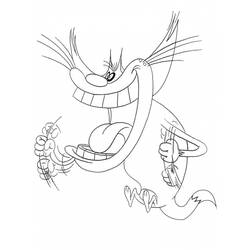 Раскраска: Огги и Каффардс (мультфильмы) #37889 - Бесплатные раскраски для печати