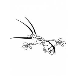 Раскраска: Огги и Каффардс (мультфильмы) #37939 - Бесплатные раскраски для печати