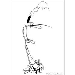 Раскраска: Огги и Каффардс (мультфильмы) #37940 - Бесплатные раскраски для печати