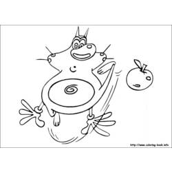 Раскраска: Огги и Каффардс (мультфильмы) #37959 - Бесплатные раскраски для печати