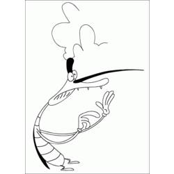 Раскраска: Огги и Каффардс (мультфильмы) #37963 - Бесплатные раскраски для печати