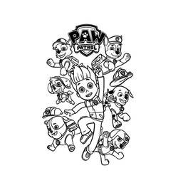 Раскраска: Pat'Patrouille (мультфильмы) #44259 - Раскраски для печати