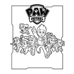 Раскраска: Pat'Patrouille (мультфильмы) #44353 - Бесплатные раскраски для печати