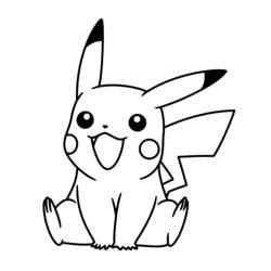 Раскраска: Pokemon (мультфильмы) #24653 - Раскраски для печати